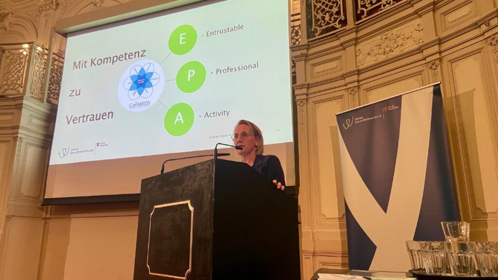 5. Zukunftswerkstatt Medizinausbildung am 27.11.2025, Dr. Gudrun Khünl-Brady referiert über die Entwicklung der Medizinausbildung. Mit Kompetenz zu Vertrauen. EPA - Entrustable Professional Activities helfen dabei.
